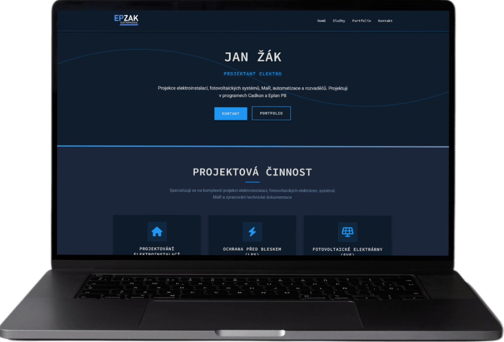 EPŽák.cz – Projekce Elektro Desktop