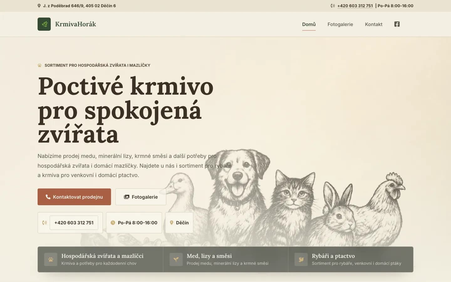 Web KrmivaHorák