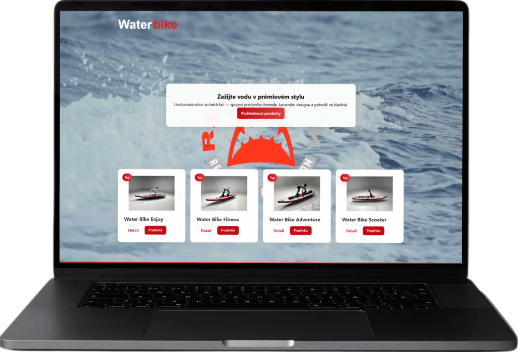 Waterbike.cz Desktop